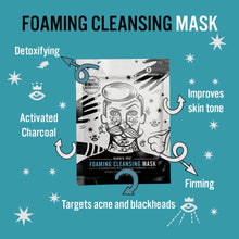 Load image into Gallery viewer, BARBER PRO Foaming Cleansing Mask