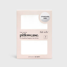 Load image into Gallery viewer, Satin Pillowcase - Ivory