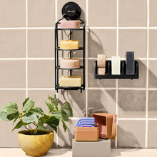 Load image into Gallery viewer, Self-Draining Soap Dish - Black