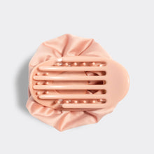 Load image into Gallery viewer, Satin Rosette Medium Flat Cloud Clip - Terracotta