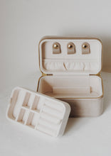 Load image into Gallery viewer, The Decades Mini Jewelry Box- Taupe