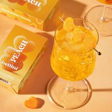 Load image into Gallery viewer, Peach Bellini Gummies, Chewy Candies, Alcohol-Free
