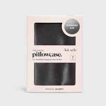 Load image into Gallery viewer, Satin Pillowcase - Charcoal