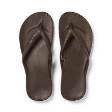 Load image into Gallery viewer, Arch Support Flip Flops- Brown