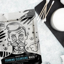Load image into Gallery viewer, BARBER PRO Foaming Cleansing Mask