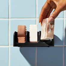 Load image into Gallery viewer, Self-Draining Soap Dish - Black