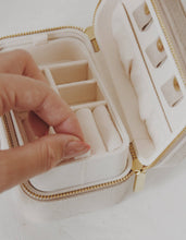 Load image into Gallery viewer, The Decades Mini Jewelry Box- Taupe