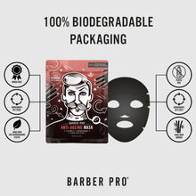 Load image into Gallery viewer, BARBER PRO ANTI-AGEING Face Sheet Mask