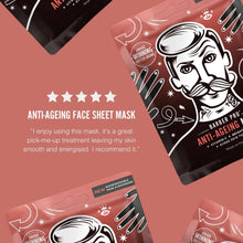 Load image into Gallery viewer, BARBER PRO ANTI-AGEING Face Sheet Mask