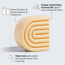 Load image into Gallery viewer, Coconut Repair Conditioner Bar/Mask For Dry Damaged Hair
