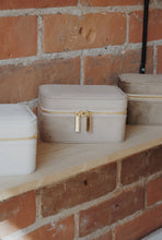 Load image into Gallery viewer, The Decades Mini Jewelry Box- Taupe