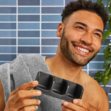 Load image into Gallery viewer, Self-Draining Soap Dish - Black