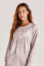 Load image into Gallery viewer, SOFT FLORAL JOGGER SET- Taupe/ Pink