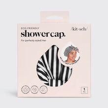 Load image into Gallery viewer, Luxury Shower Cap - Stripes