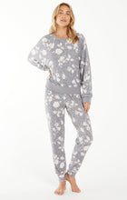 Load image into Gallery viewer, SOFT FLORAL JOGGER SET- Taupe/ Pink