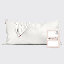 Load image into Gallery viewer, Satin King Pillowcase - Ivory
