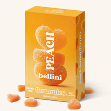 Load image into Gallery viewer, Peach Bellini Gummies, Chewy Candies, Alcohol-Free
