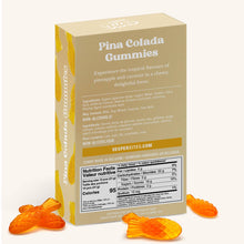 Load image into Gallery viewer, Pina Colada Gummies, Chewy Candies, Alcohol-Free
