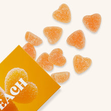 Load image into Gallery viewer, Peach Bellini Gummies, Chewy Candies, Alcohol-Free
