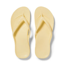 Load image into Gallery viewer, Arch Support Flip Flops- Lemon
