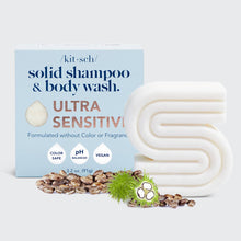Load image into Gallery viewer, Ultra Sensitive Shampoo &amp; Body Wash Bar Fragrance-Free
