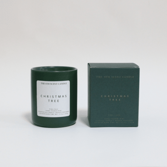 CHRISTMAS TREE HOLIDAY SOY CANDLE