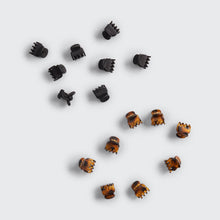 Load image into Gallery viewer, Recycled Plastic Mini Classic Claw Clips 16pc - Black &amp; Tort
