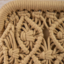 Load image into Gallery viewer, Macrame Diamond Weave Clutch Bag
