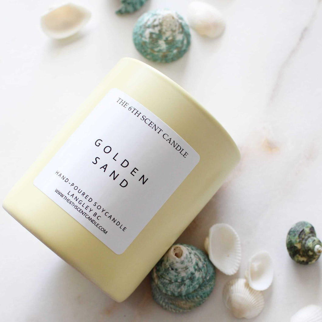 GOLDEN SAND SOY CANDLE