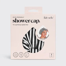 Load image into Gallery viewer, Luxury Shower Cap - Stripes
