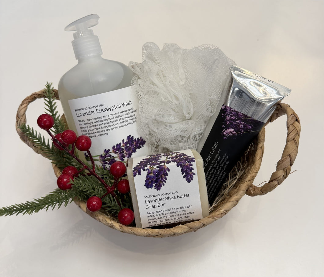 Luxe Lavender Gift Basket