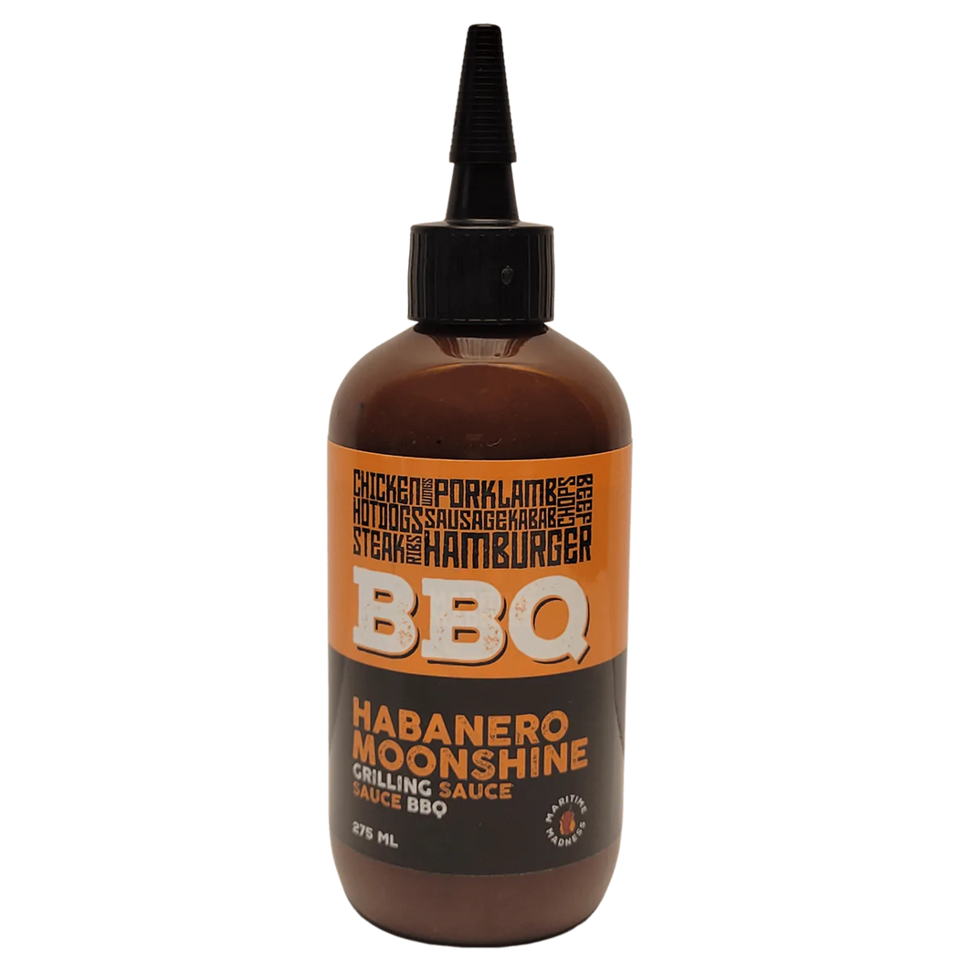 Habanero Moonshine BBQ Sauce