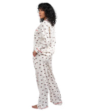 Load image into Gallery viewer, Flannel PJ Set- Cream
