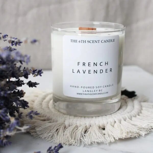 FRENCH LAVENDAR SOY CANDLE