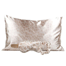 Load image into Gallery viewer, Satin Sleep Set - Leopard
